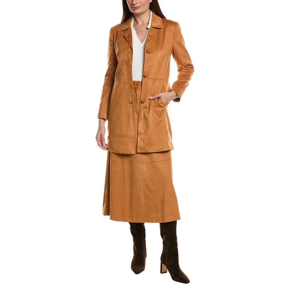 Tyler Böe Womens Jordan Fxs Coat, Brown